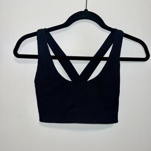 Year of Ours Stripe Thermal Sports Bra